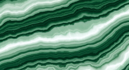 Obraz premium Bright emerald and green marble texture with white veins. Natural stone banner template background for luxury design, elegant surface, or wallpaper. Abstract art, modern pattern with copy space.