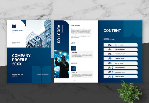 Blue And Black Company Profile