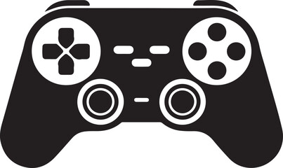 Video game controller or gamepad flat icon for apps and websites © Masud