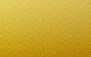 シームレスなゴールド和柄パターン。入子菱。