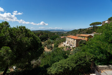 Fototapeta premium Italien - Toskana - Campiglia Marittima