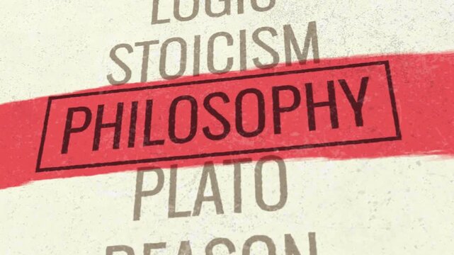 Philosophy 3D Scrolling Title Animation