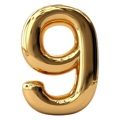 3d golden number 9