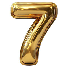 3d golden number 7