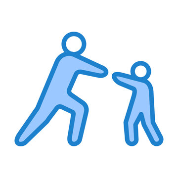 Family Reunification Icon - Blue Style