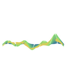 Abstract Gradient Sound Wave Background 