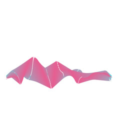 Abstract Gradient Sound Wave Background 