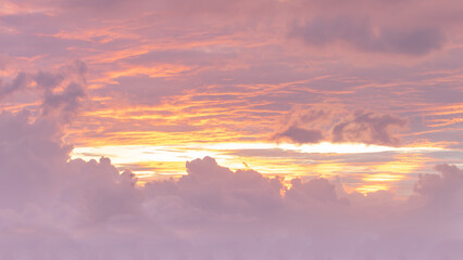 Fototapeta premium sunset in the mountains