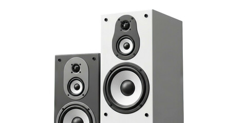 Obraz premium Pair of Modern Hi-Fi Tower Speakers