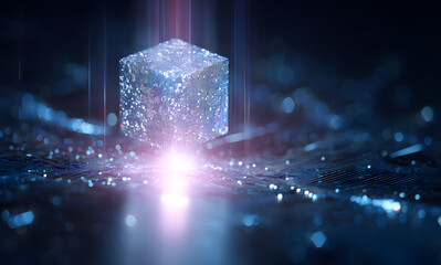 A cube with a strong sense of technology