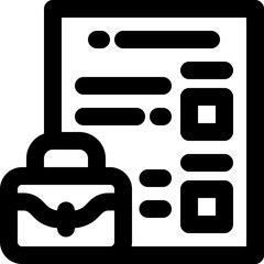 test line icon. Clean and minimalist vector icon for websites, mobile apps, presentations, and logos. Fully scalable and customizable for any project.