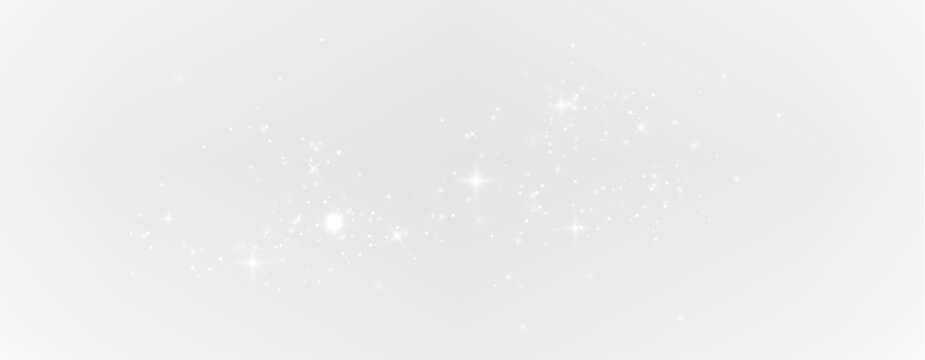 
Abstract festive background with white glitter, Christmas particles, glowing light bursts, confetti, sparkling stars, fairy dust.