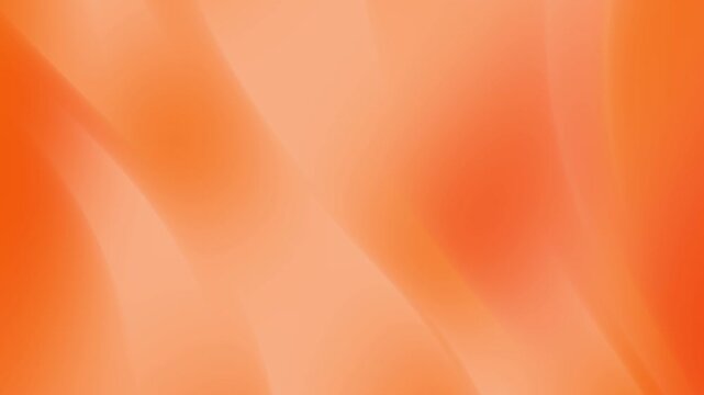 Abstract background animation of flowing light in shades of orange and peach for creative projects
