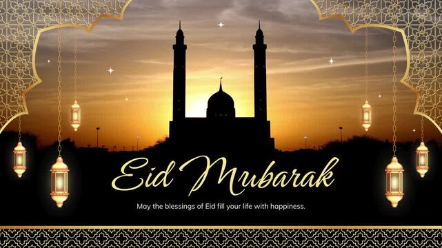 Silhouette of mosque in Istanbul vector illustration