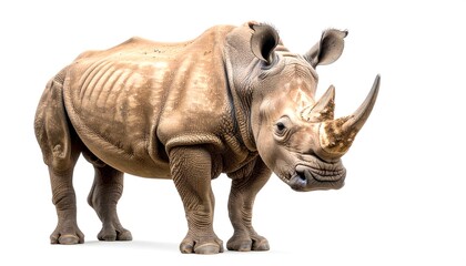 Obraz premium Eurasian red squirrel standing on white background