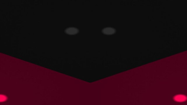Animated Creature with Glowing Eyes.