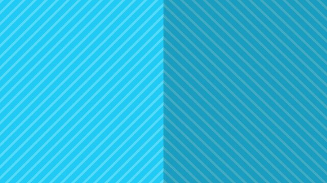 Dynamic abstract background featuring diagonal lines in various shades of bright blue color