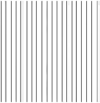 Metal roof seam pattern with vertical parallel lines on a white background