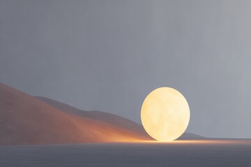 A light that is on a table