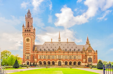 Obraz premium Peace Palace in The Hague (Den Haag), Holland