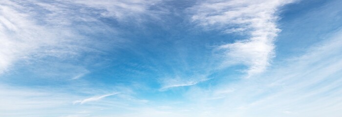 Clear blue background view cloud climate weather sky heaven white burst dreamy landscape fantasy...