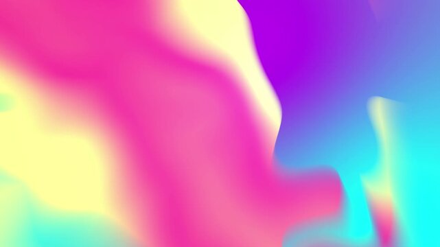 Abstract creative colorful glowing neon light motion background. Video animation Ultra HD 4k footage.