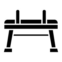 Obraz premium Goat Gymnastics Icon