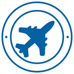 Obraz premium Airmail Stamp Postage Illustration Icon