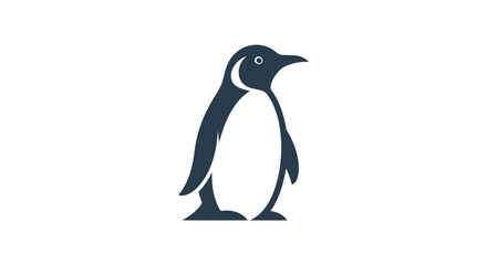 Fototapeta premium Stylized Penguin Icon