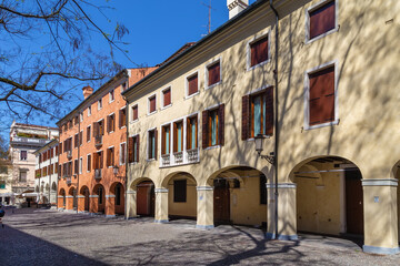 Fototapeta premium Street in Padua, Italy