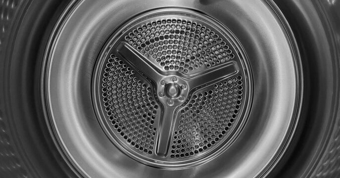 close up of a clothes dyer