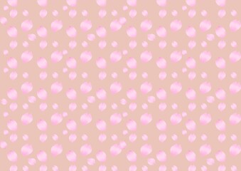 桜の花びらの背景イラスト1