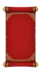 Ornate scroll design isolated on transparent background