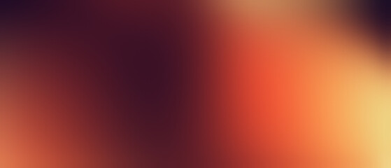 Abstract liquid background in sunset colors, smooth gradient with a light matte texture © Olveery