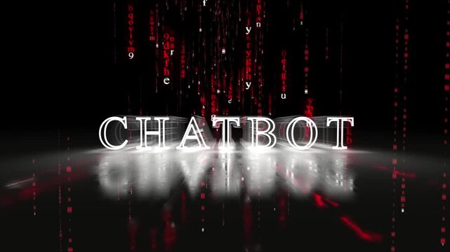 Chatbot words related to Technology and AI Agents The Future Of Advanced Technologies