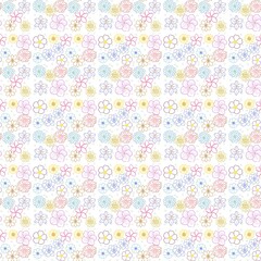 Obraz premium seamless floral pattern