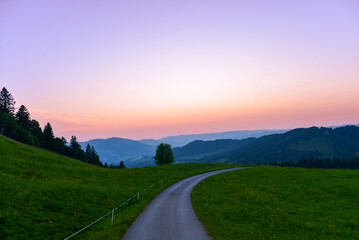 Das Bregenzerwaldgebirge in Schetteregg-Amagmach (Gemeinde Egg) in Vorarlberg © Ilhan Balta