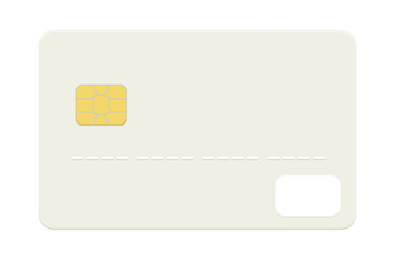Bank cards icon without background