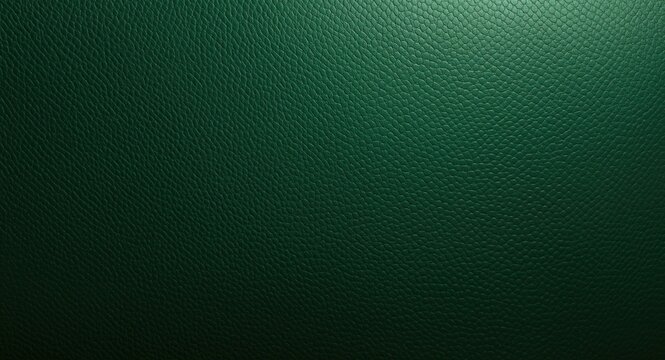 Green leather backdrop with prominent shagreen pattern and smooth surface finish