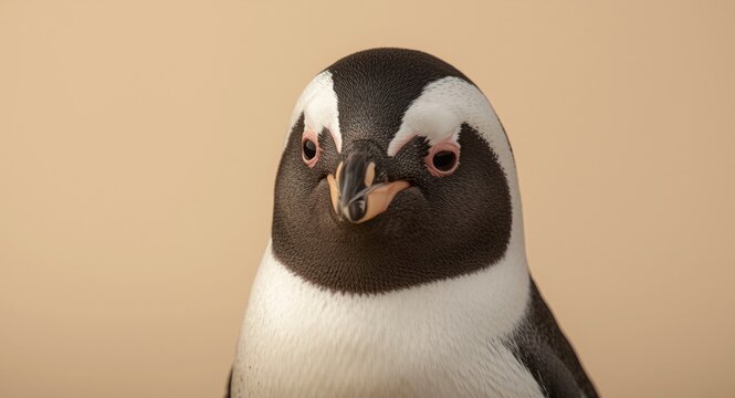 A lovable penguin demonstrating charm and affectionate nature