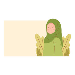 Muslim Family and Children Eid al-Fitr Celebratio