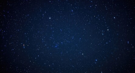 Fototapeta premium Copy space background featuring a detailed star filled nocturnal sky texture