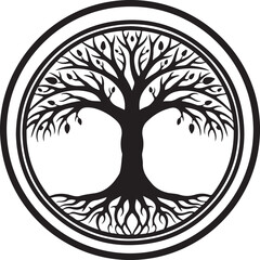 Tree of Life Circle Frame Bundle