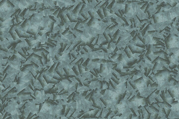 Abstract teal and grey textured background with irregular geometric shapes and rough surface pattern