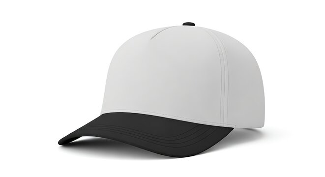 white baseball cap