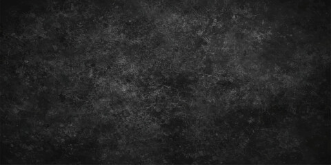 Obraz premium A dark and black grunge background featuring an old textured gray concrete wall with a rough vintage stone surface and aged paper pattern for a blank dirty backdrop