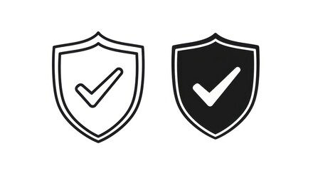 Shield Icon With Check Mark