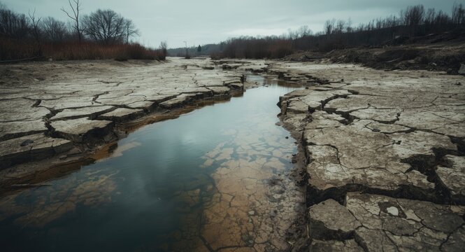 Effects of climate variability on the drying of rivers and lakes with water management insights