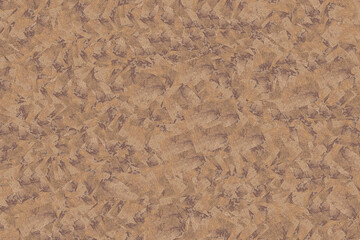 Brown and tan abstract textured background with rough, organic, crumpled paper effect