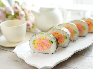 節分 恵方巻き 飾り巻き